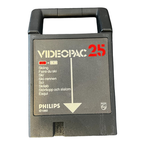 Philips Videopac-25 Skiing (Losse Cassette) Tweedehands