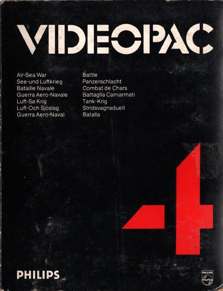 Philips Videopac-4 Air-Sea War/Battle (In doos) Tweedehands