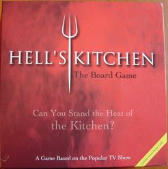 Hell's Kitchen The Board Game Gordon Ramsay Britannia Games doos
