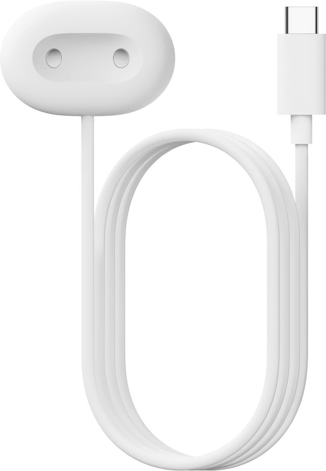 Google Pixel Watch Quick Charge Dock, Snow / wit, oplaaddock met vaste USB-C-kabel