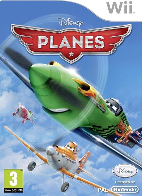Nintendo Wii Disney Planes, doos voorkant, tweedehands