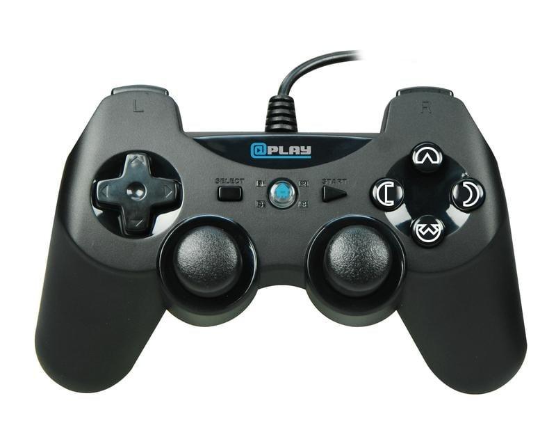 @Play-Controller Bedraad voor Playstation 3 - Zwart Tweedehands