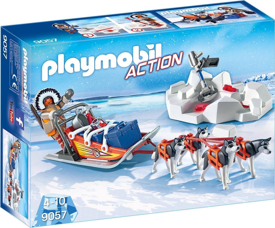 Playmobil-Action Poolreizigers met Hondenslee - 9057 (Nieuw)