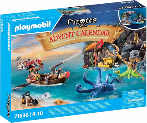 Playmobil-Adventskalender Piraten - 71636 (Nieuw)