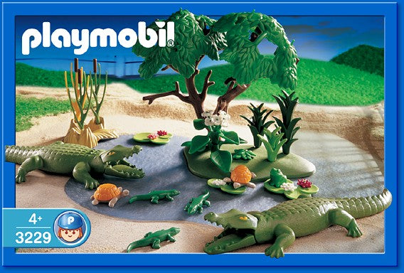 Playmobil-Alligatoren met baby's - 3229 (Nieuw)
