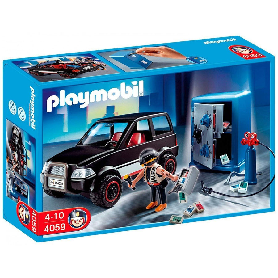 Playmobil Brandkastkraker Met Vluchtauto - 4059 (Nieuw)