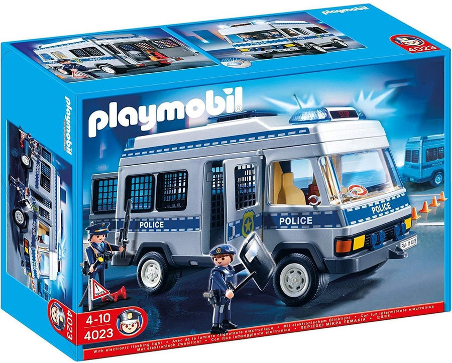 Playmobil-Brandweer Ladderwagen met Pomp - 4023 (Nieuw)