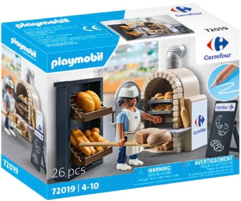Playmobil-Carrefour Bakkerij Speelset - 72019 (Nieuw)