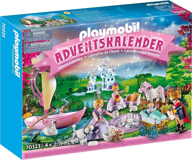 Playmobil Christmas Adventskalender Koninklijke picknick in het park 70323, doos voorkant