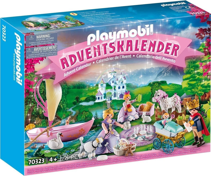 Playmobil Christmas Adventskalender Koninklijke picknick in het park - 70323 (Nieuw)