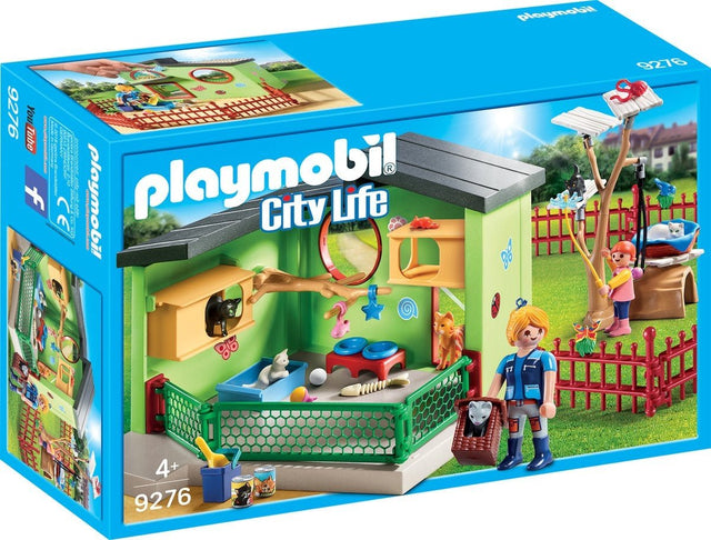 Playmobil 9276 City Life Kattenverblijf, doos voorkant