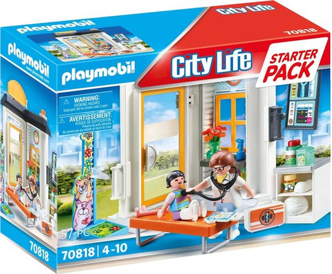 Playmobil-City Life Kinderarts - 70818 (Nieuw)