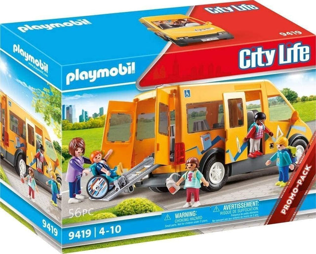 Playmobil City Life Schoolbus 9419, doos voorkant