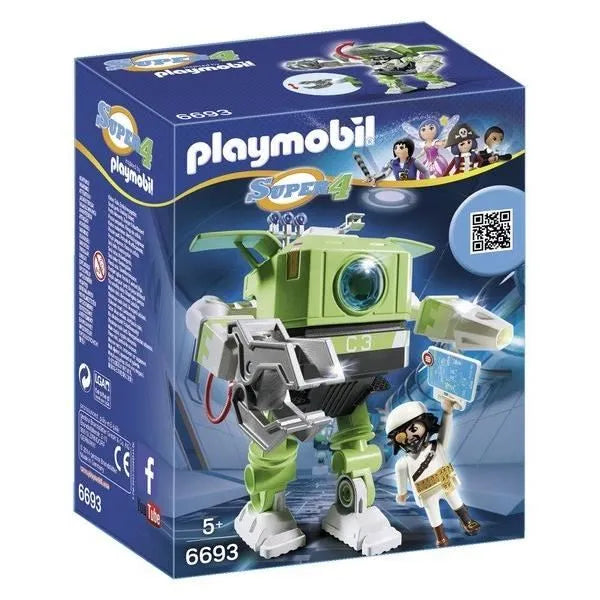 Playmobil-Cleano Robot - 6693 (Nieuw)