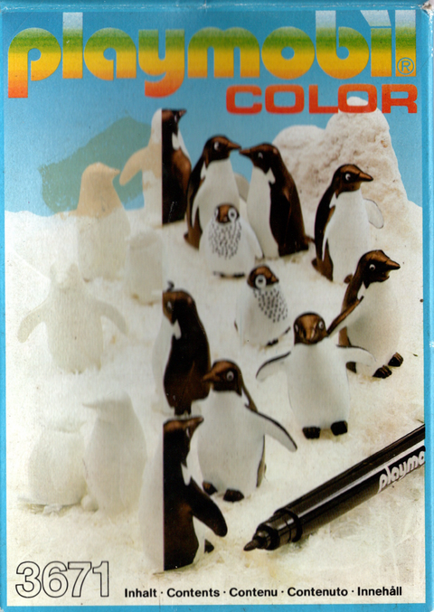 Playmobil-Color Pinguïns - 3671 (Nieuw)