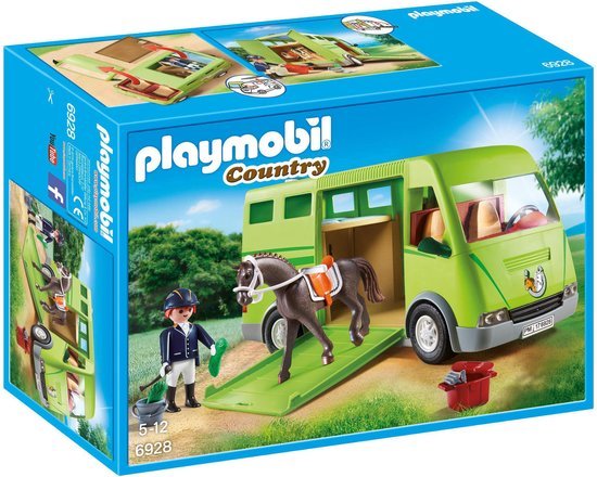 Playmobil Country Paardenvrachtwagen - 6928 (Nieuw)