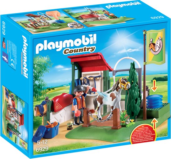 Playmobil-Country Paardenwasplaats - 6929 (Nieuw)