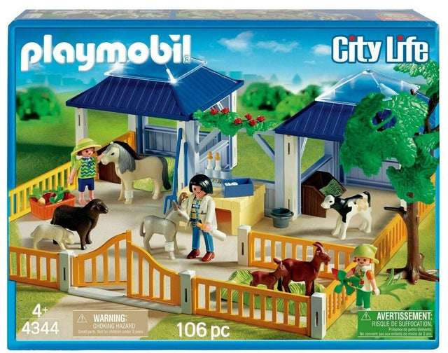 Playmobil Dierenverzorgingsplaats 4344, doos voorkant