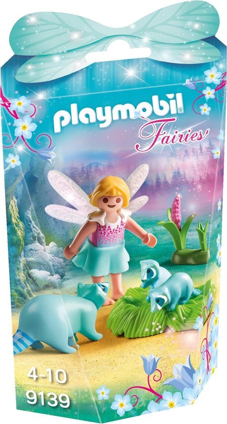 Playmobil Elfje met Wasberen - 9139 (Nieuw)