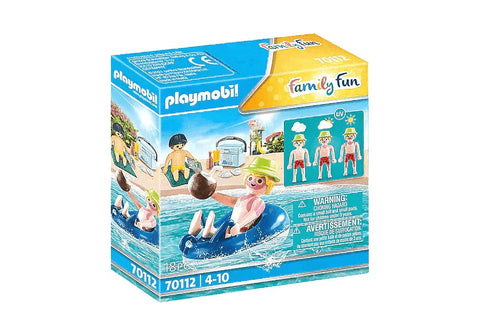 Playmobil Family Fun Badgast met Zwembanden - 70112 (Nieuw)