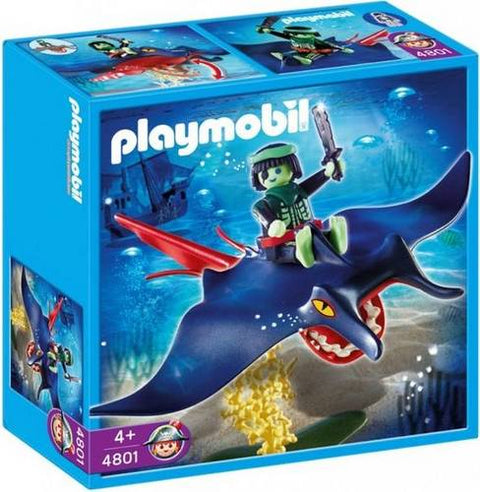 Playmobil-Ghost Pirates Stingray Bareback Rider - 4801 (Nieuw)