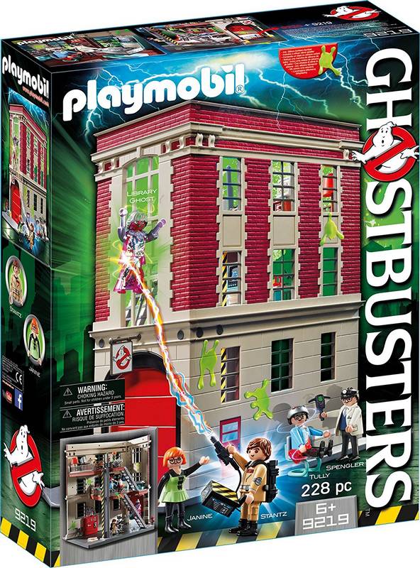 Playmobil-Ghostbusters Brandweerkazerne - 9219 (Nieuw)