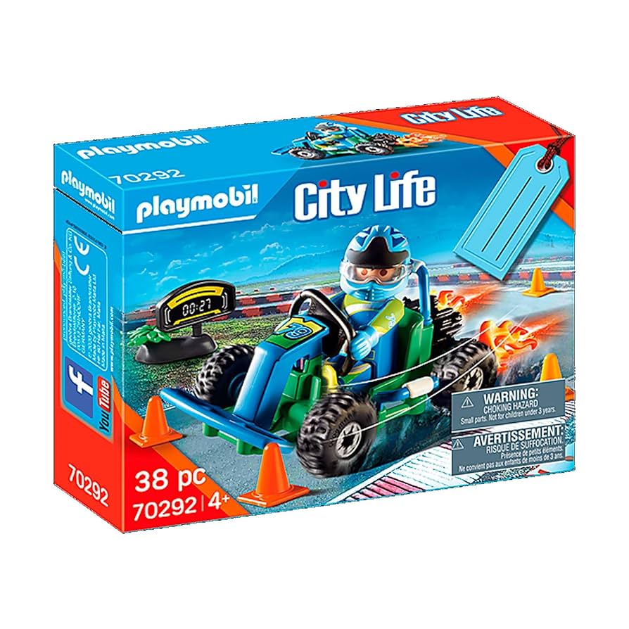 Playmobil-Go‑Kart Racer Gift Set – 70292 (Nieuw)