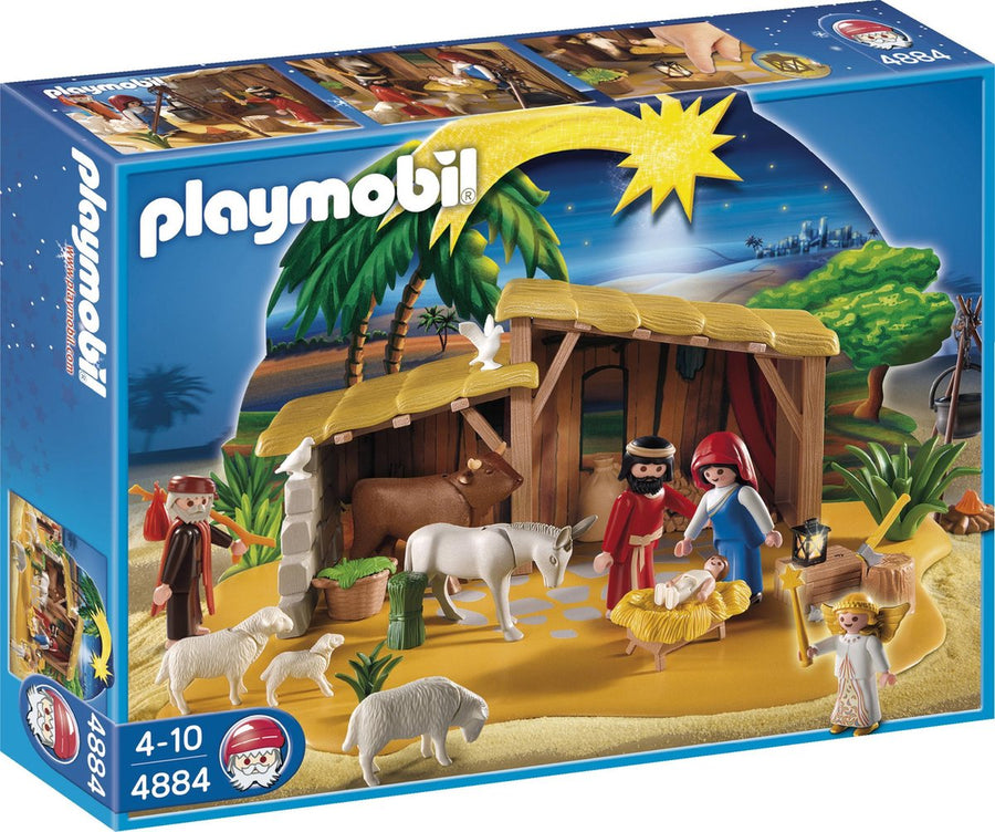 Playmobil-Grote Kerststal - 4884 (Nieuw)