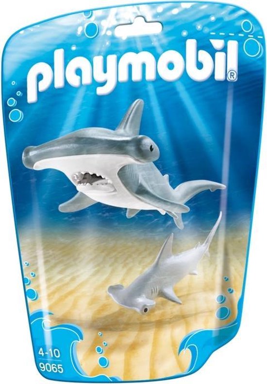 Playmobil-Hamerhaai met jong - 9065 (Nieuw)