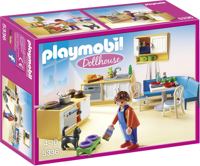 Playmobil Keuken met Zithoek 5336, doos voorkant