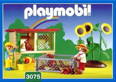 Playmobil-Konijnenhok – 3075 (Nieuw)