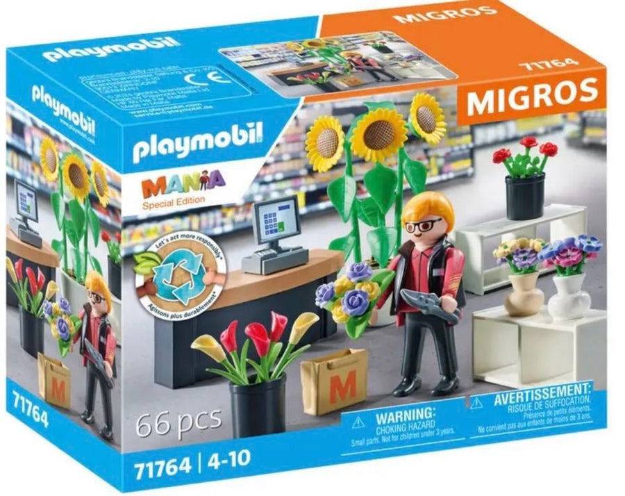 Playmobil-Migros Mania Bloemenwinkel - 71764 (Nieuw)