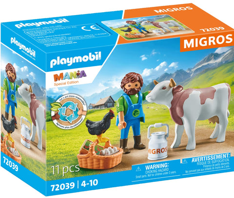 Playmobil-Migros Mania Boerderijdieren - 72039 (Nieuw)