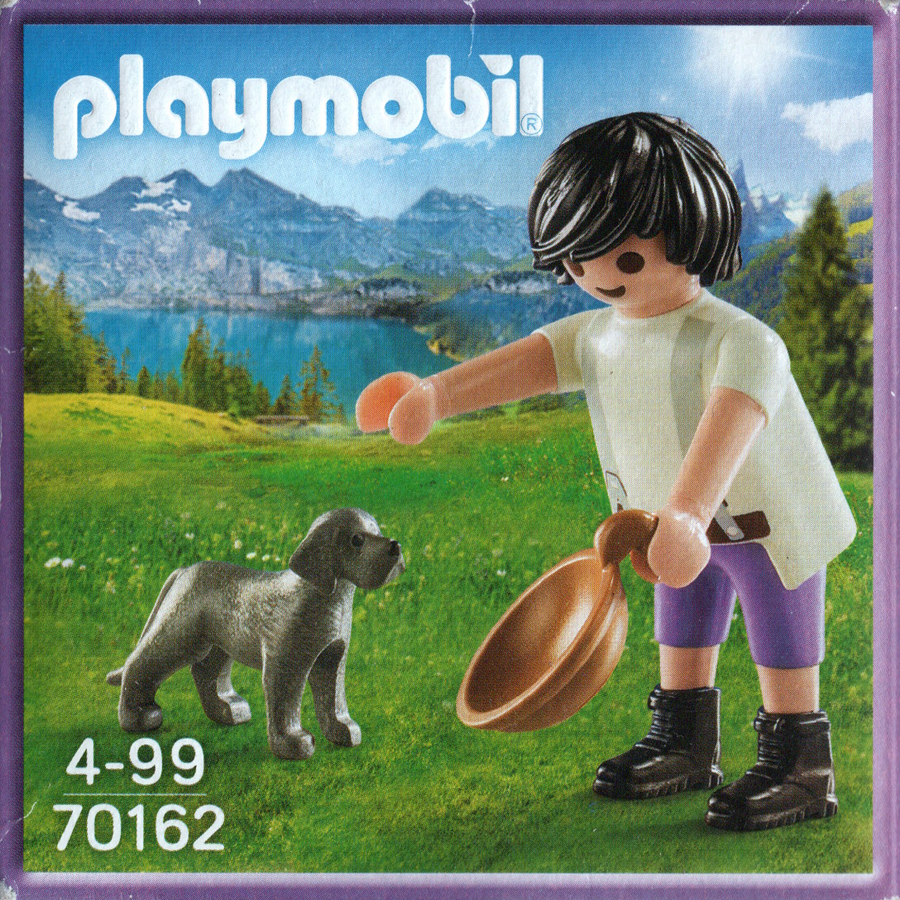 Playmobil-Milka Boerenknecht met hond – 70162 (Nieuw)