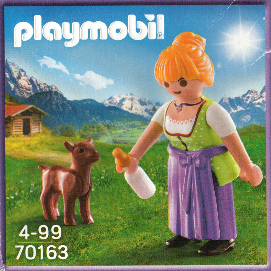 Playmobil-Milka Boerin met Geitje – 70163 (Nieuw)