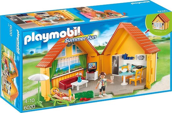 Playmobil-Openklapbaar Zomerhuisje - 6020 (Nieuw)