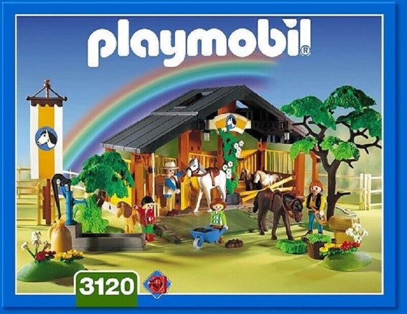 Playmobil-Paarden- en Ponyboerderij - 3120 (Nieuw)