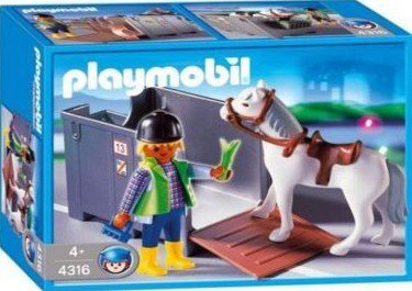 Playmobil-Paarden Transportbox - 4316 (Nieuw)