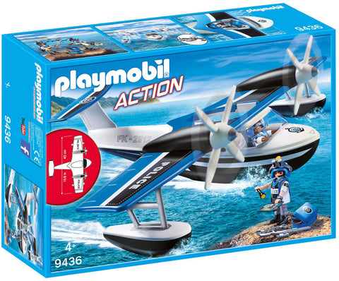 Playmobil-Politie-Watervliegtuig - 9436 (Nieuw)