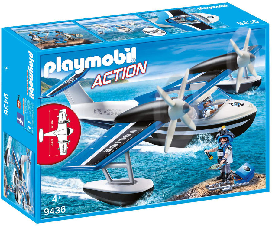 Playmobil-Politie-Watervliegtuig - 9436 (Nieuw)