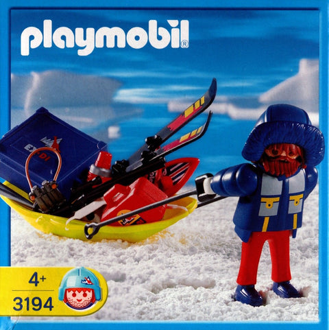 Playmobil-Poolonderzoeker met Slee - 3194 (Nieuw)