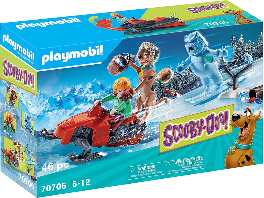 Playmobil-Scooby-Doo! Avontuur met Snow Ghost - 70706 (Nieuw)