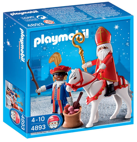 Playmobil-Sinterklaas en Piet – 4893 (Nieuw)