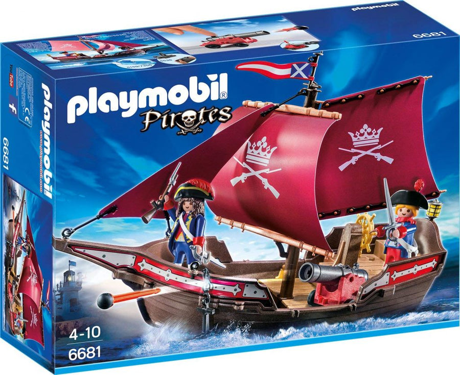 Playmobil-Soldaten Kanonensegler - 6681 (Nieuw)