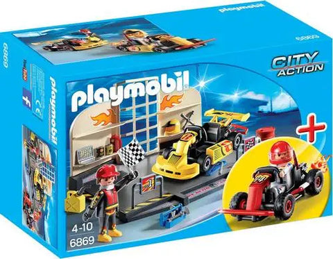 Playmobil-StarterSet Karting Garage – 6869 (Nieuw)