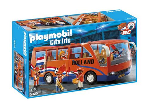 Playmobil-Supportersbus Oranje - 5025 (Nieuw)