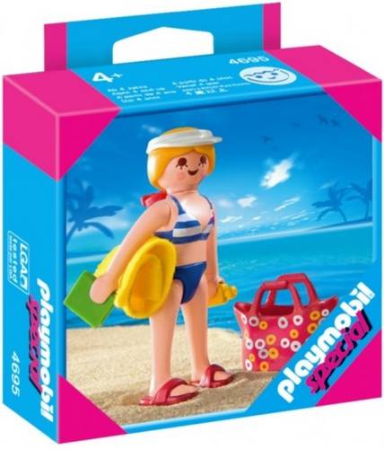 Playmobil-Toeriste Op Het Strand - 4695 (Nieuw)