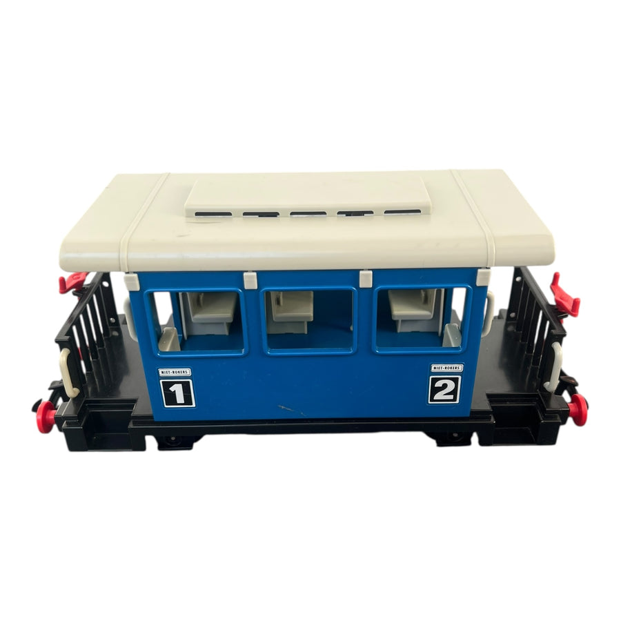 Playmobil-Trein Passagiers Wagon - Blauw (4100) Tweedehands