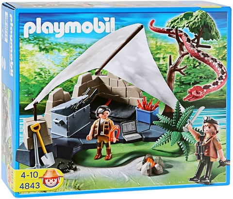 Playmobil-Uitvalsbasis Van De Schattenjagers - 4843 (Nieuw)