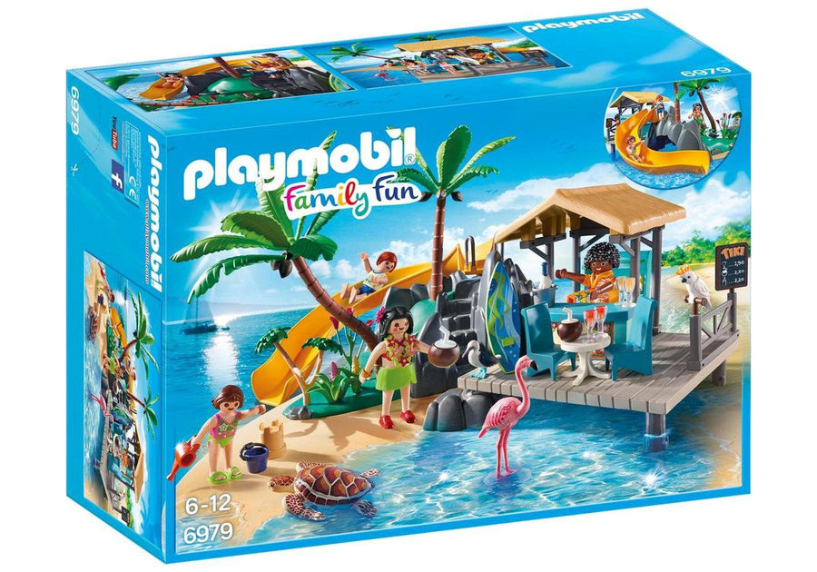 Playmobil-Vakantie-eiland met Strandbar - 6979 (Nieuw)